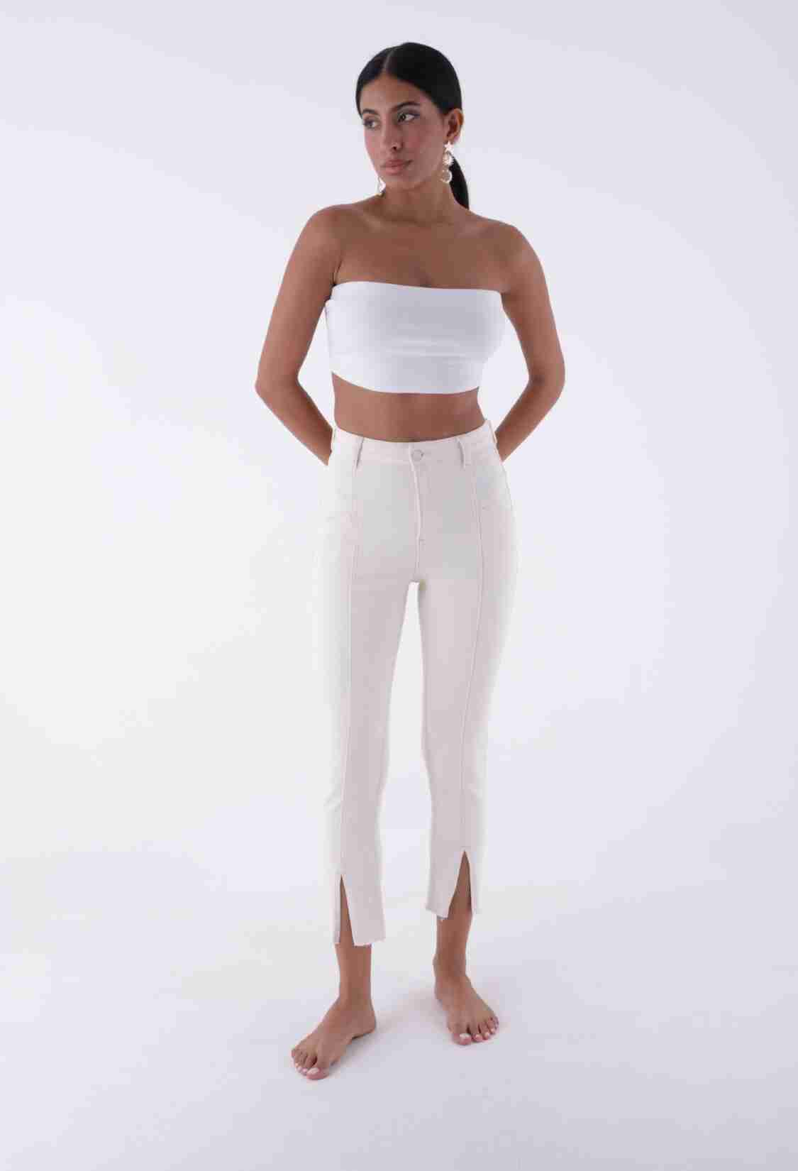 Jeans - Natural - Brand: XLove - Women & Kids, Baby Clothes Wholesale - TheBS Women