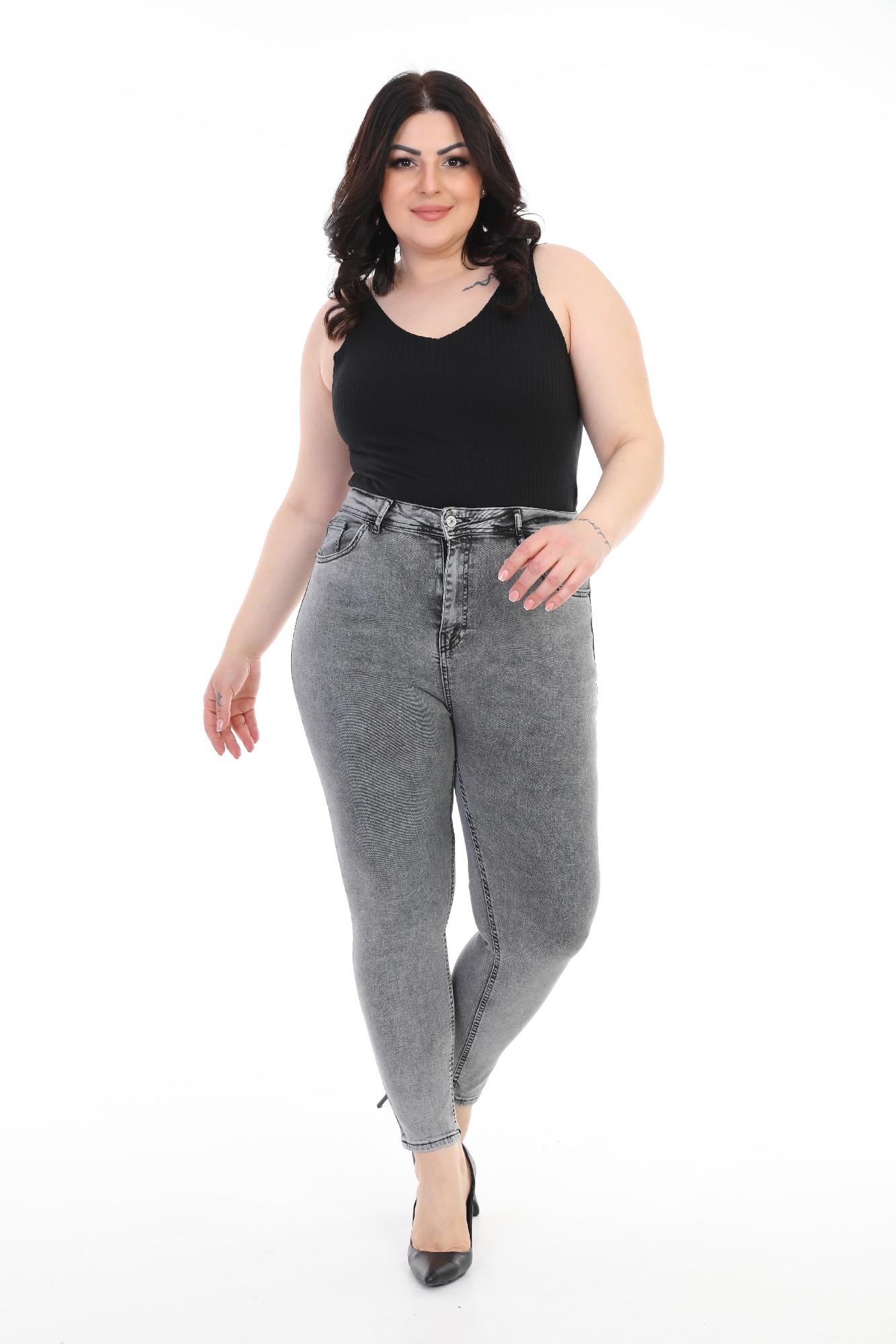 Jeans - Gray - Brand: XLove - Women & Kids, Baby Clothes Wholesale - TheBS Women