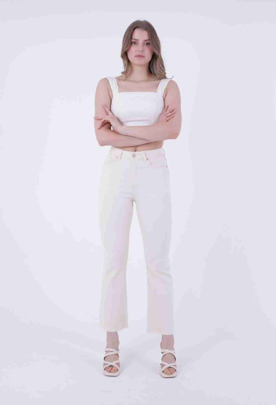 Jeans - Natural - Brand: XLove - Women & Kids, Baby Clothes Wholesale - TheBS Women