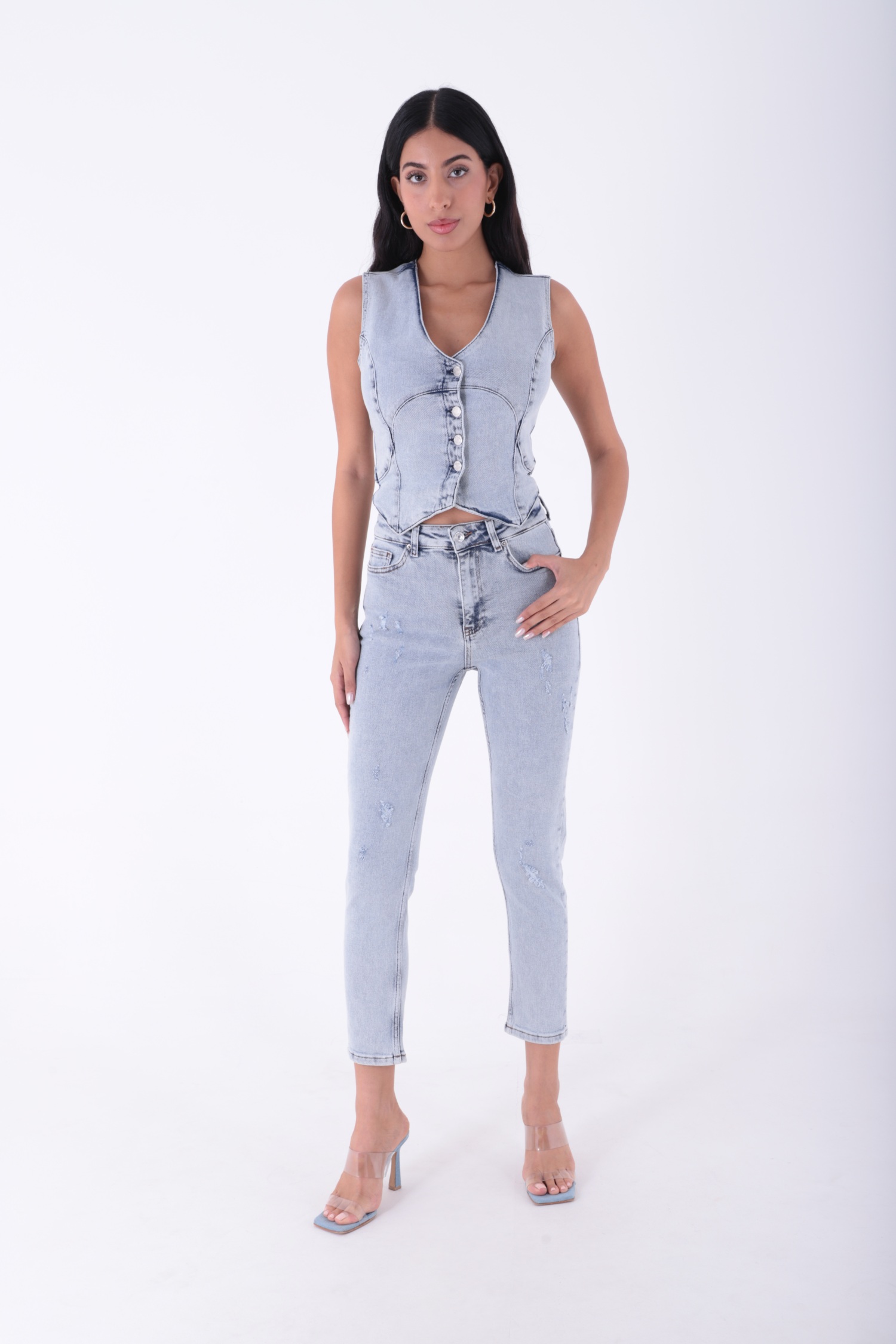Jeans - Light - Brand: XLove - Women & Kids, Baby Clothes Wholesale - TheBS Women