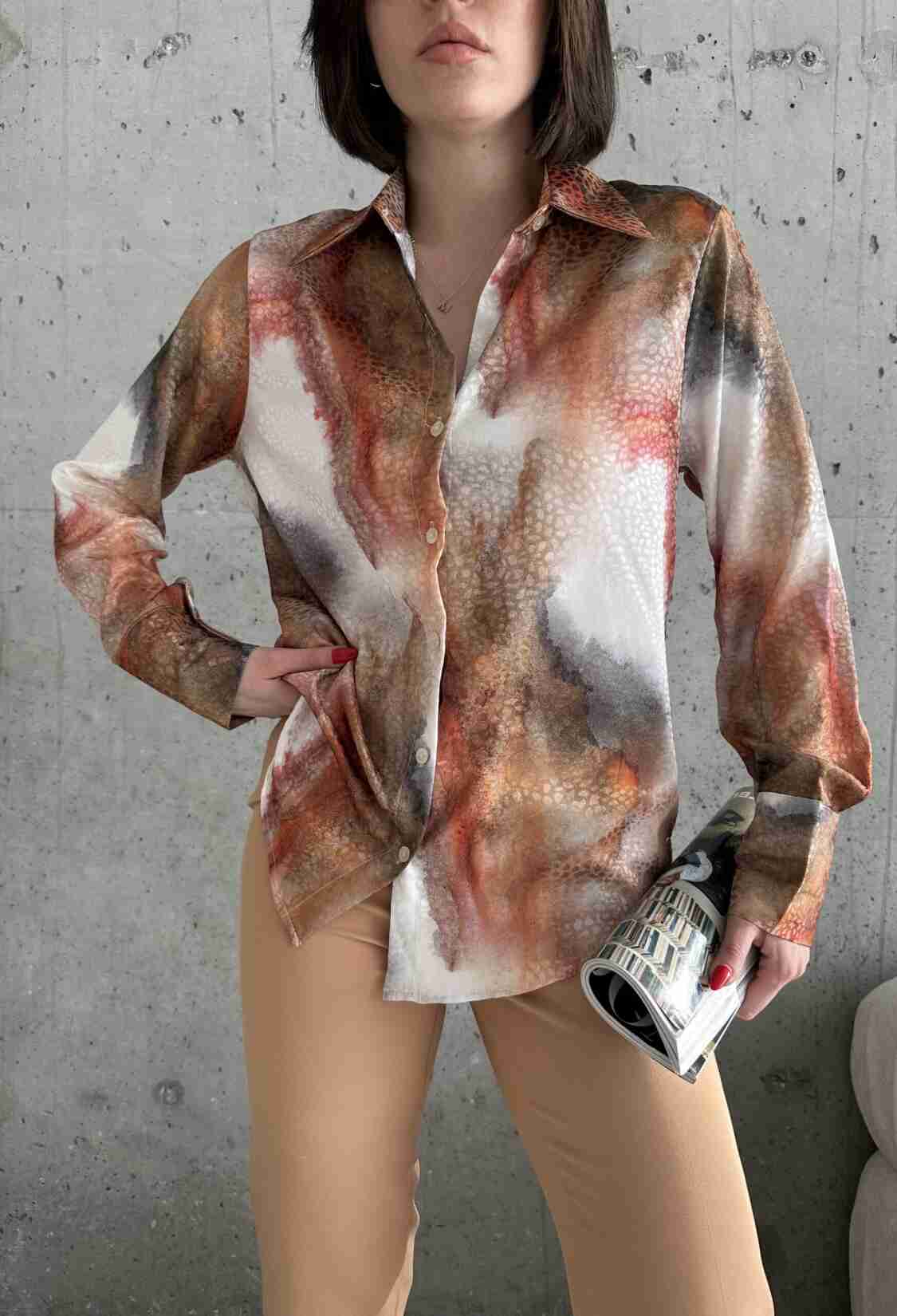 Lake Pattern Shirt - Brand: My Fashion - Women & Kids, Baby Clothes Wholesale - TheBS Women