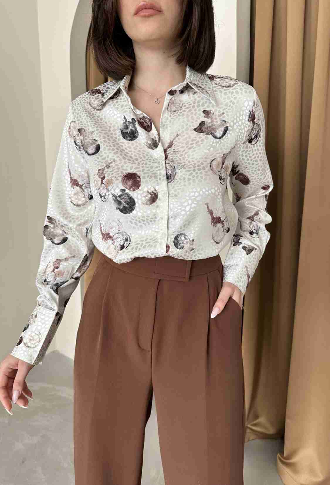 Akçe Pattern Shirt - Brand: My Fashion - Women & Kids, Baby Clothes Wholesale - TheBS Women