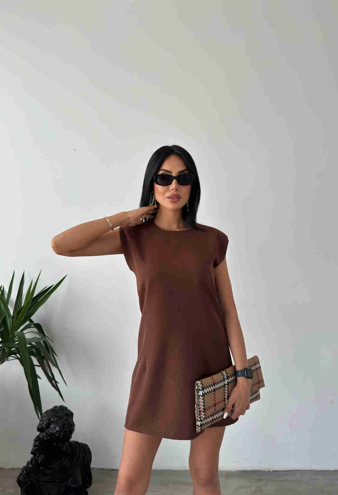 Padded T Sleeve Mini Dress - Brand: Fiori - Women & Kids, Baby Clothes Wholesale - TheBS Women