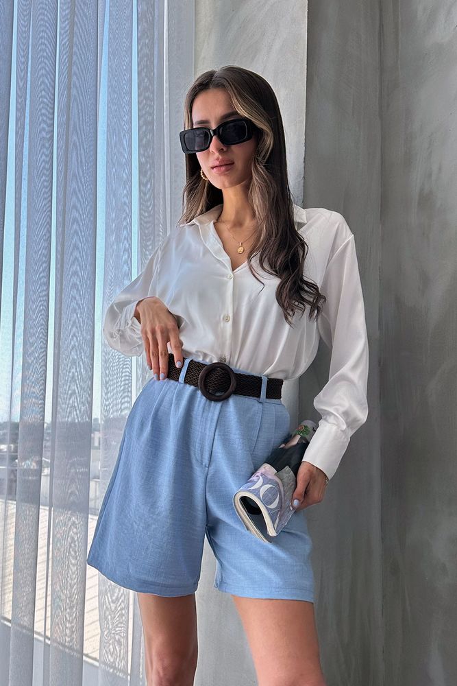 D 2686 Belted Shorts – Brand: Topshow – Women & Kids, Baby Clothes Wholesale – TheBS Women