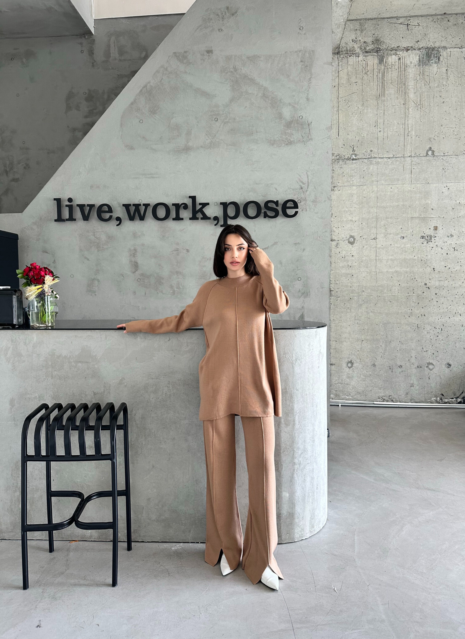 Slit And Ribbed Suit - Brand: My Fashion - Women & Kids, Baby Clothes Wholesale - TheBS Women