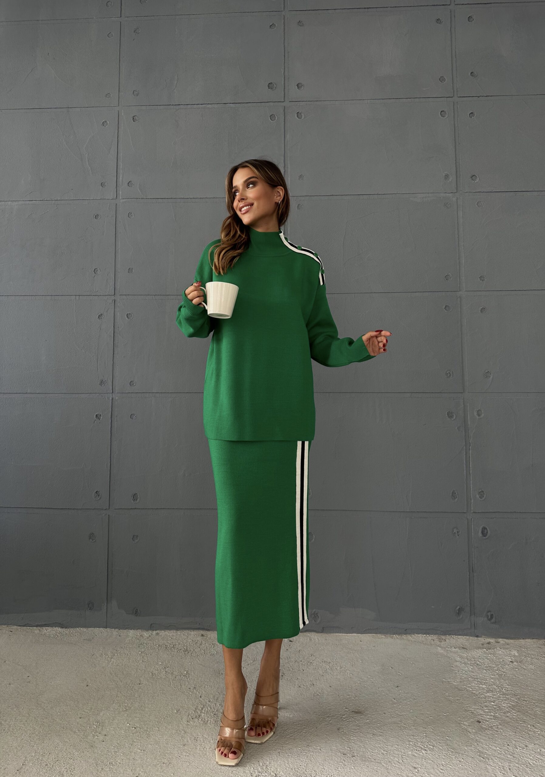 Tick-Tock Skirted Suit - Brand: My Fashion - Women & Kids, Baby Clothes Wholesale - TheBS Women