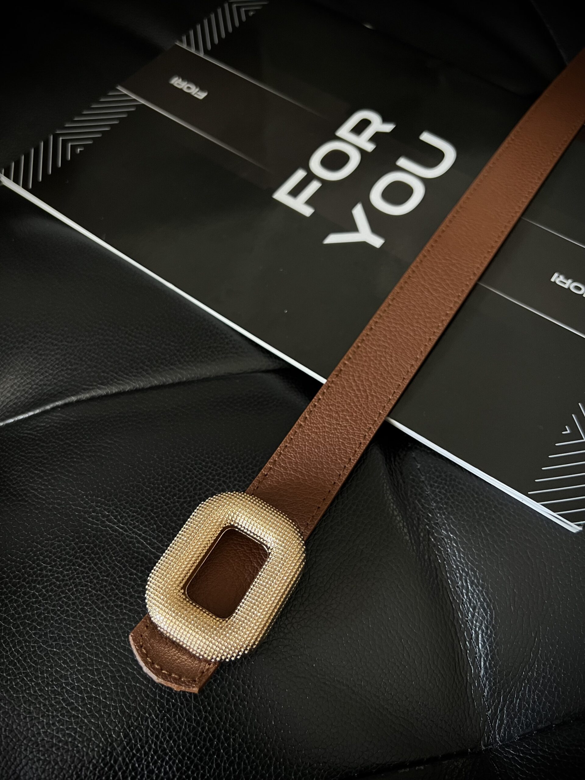 Gold Buckle 3cm Women's Belt - Brand: Fiori - Women & Kids, Baby Clothes Wholesale - TheBS Women