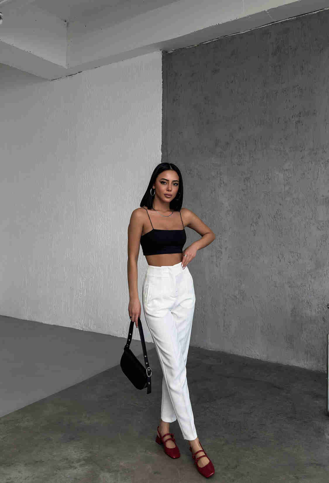 High Waist Dart Trousers - Brand: Ouz Fashion - Women & Kids, Baby Clothes Wholesale - TheBS Women