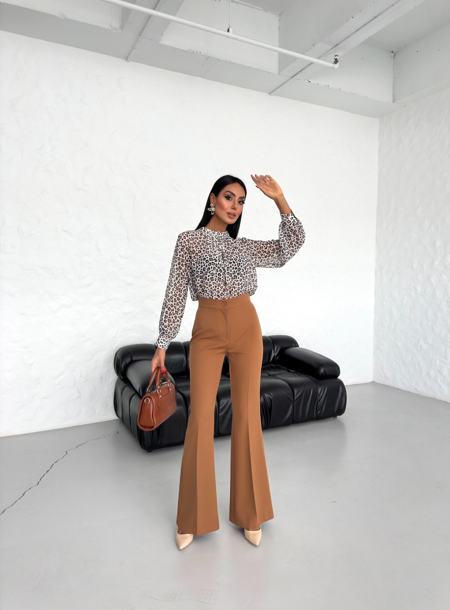 Flared Trousers - Brand: Ouz Fashion - Women & Kids, Baby Clothes Wholesale - TheBS Women