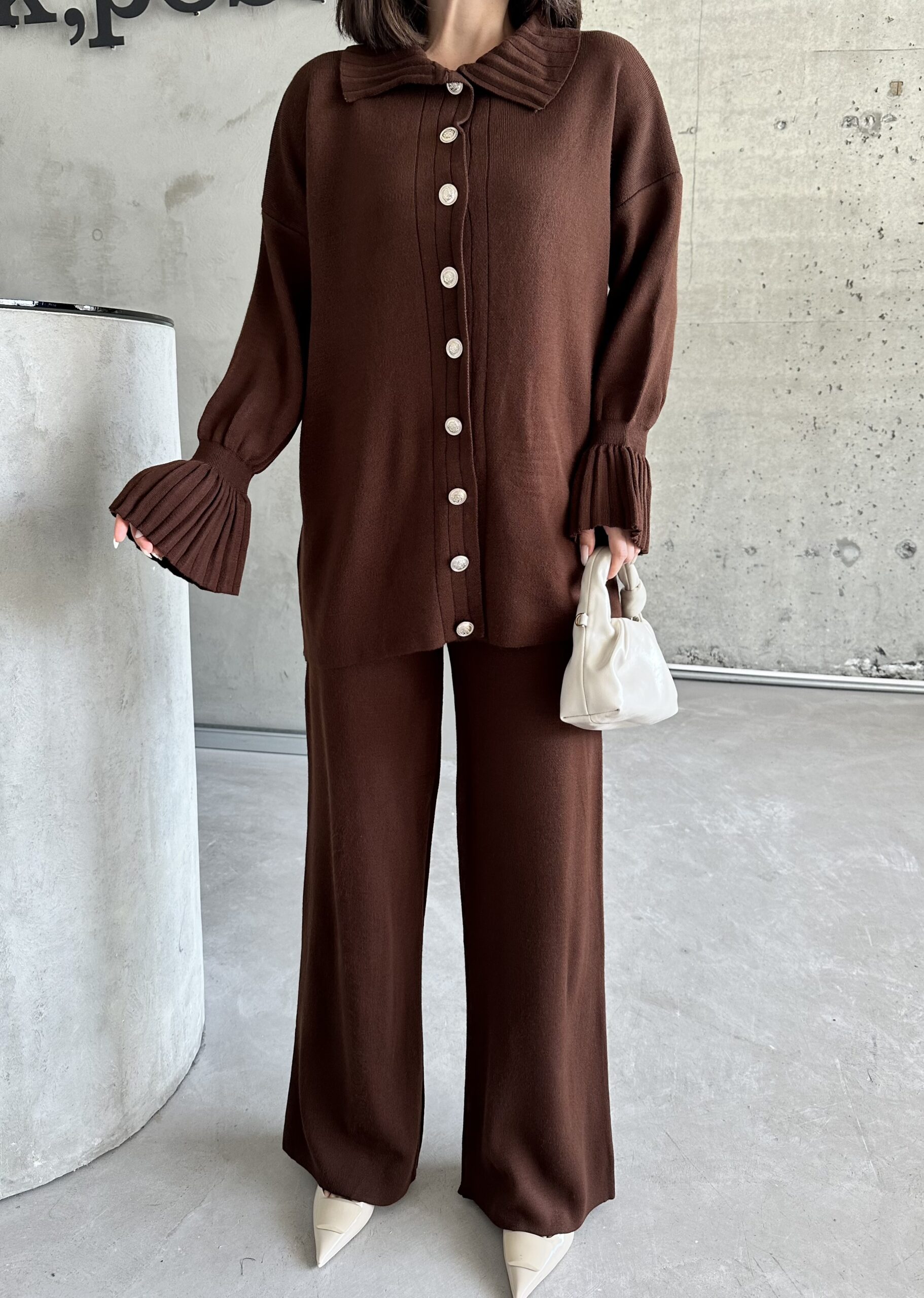 Ruffle Collar Suit - Brand: My Fashion - Women & Kids, Baby Clothes Wholesale - TheBS Women