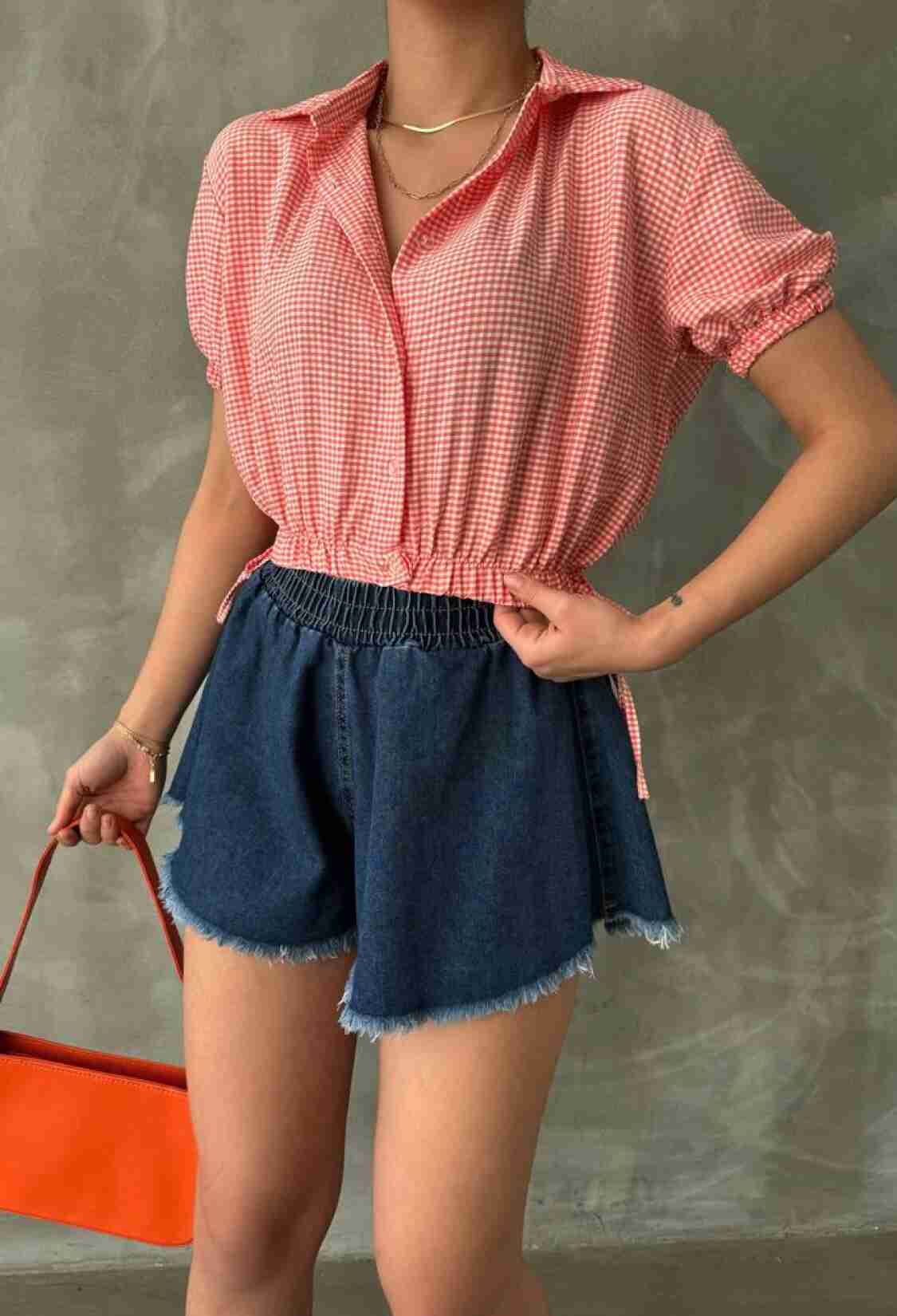 Pitikare Shirt With Elastic Waist - Brand: Topshow - Women & Kids, Baby Clothes Wholesale - TheBS Women