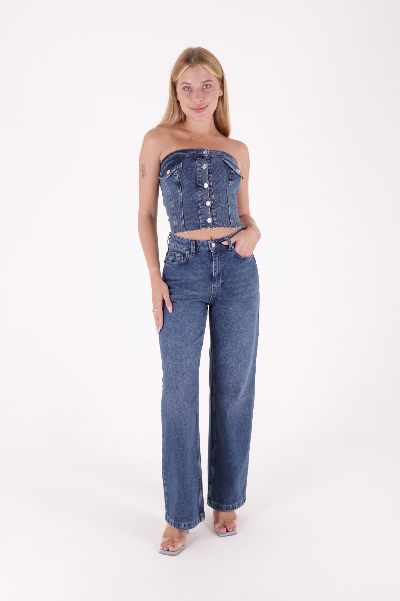 Jeans - Dark - Brand: XLove - Women & Kids, Baby Clothes Wholesale - TheBS Women