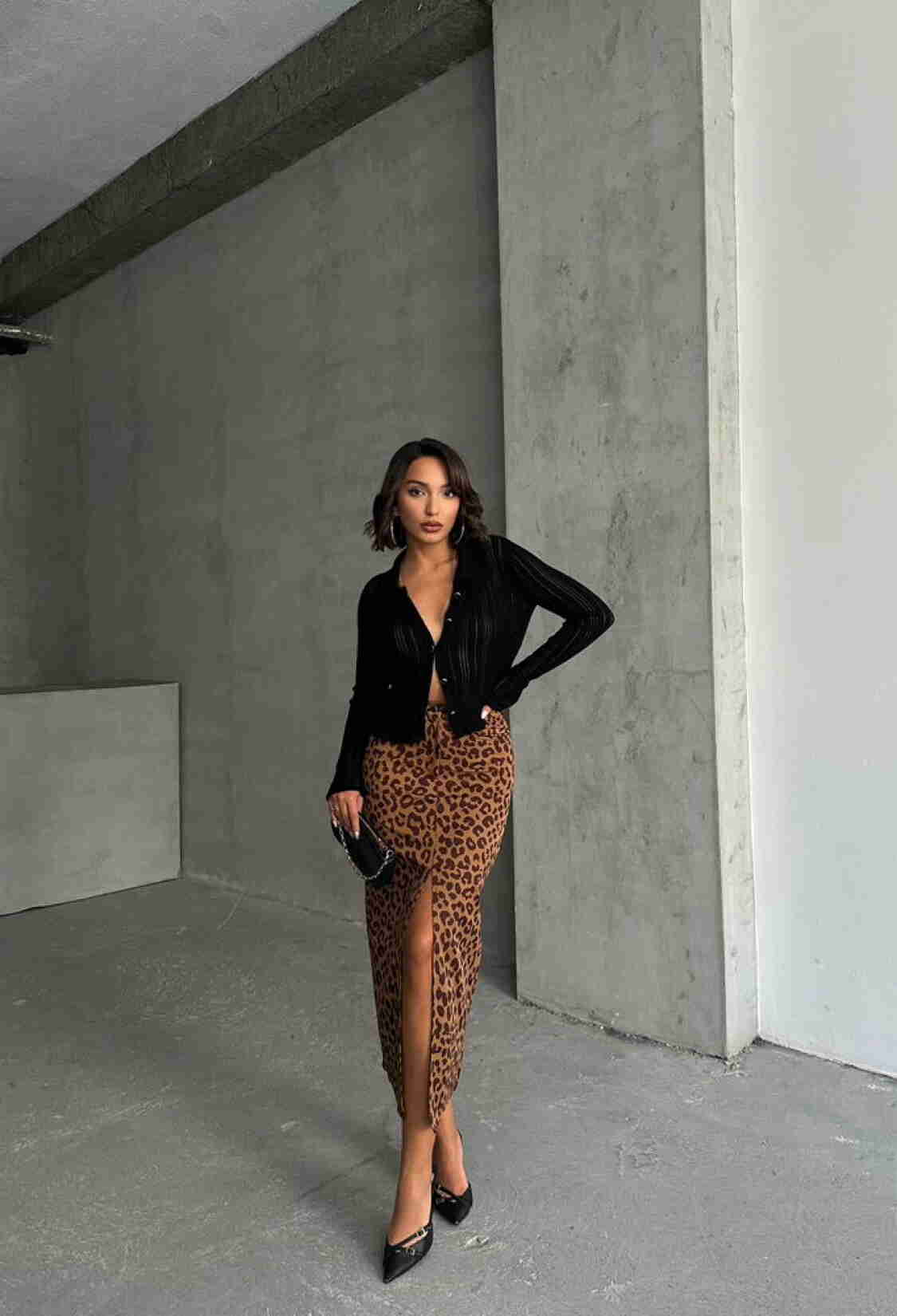 Leopard Print Skirt - Brand: Topshow - Women & Kids, Baby Clothes Wholesale - TheBS Women