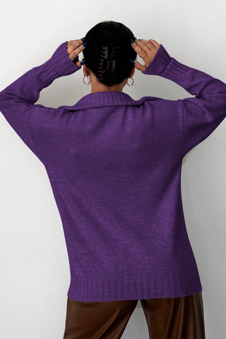 Zippered Sweater - Brand: My Fashion - Women & Kids, Baby Clothes Wholesale - TheBS Women
