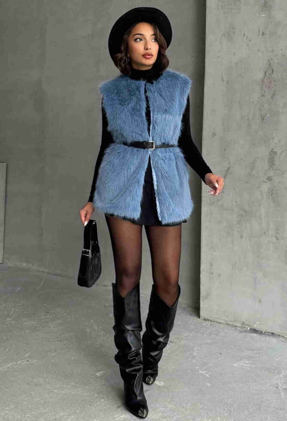 Feathered Wholesale Vest - Brand: Topshow - Women & Kids, Baby Clothes Wholesale - TheBS Women