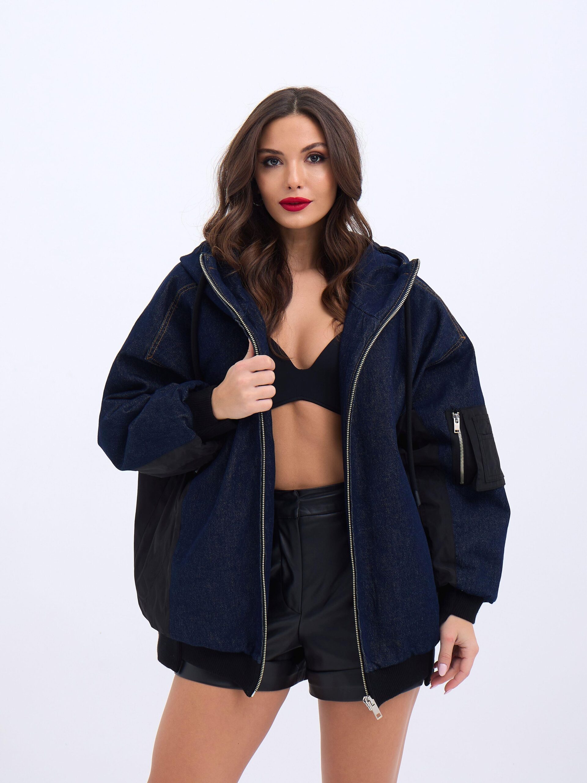 Coat - Blue - Brand: Fame - Women & Kids, Baby Clothes Wholesale - TheBS Women
