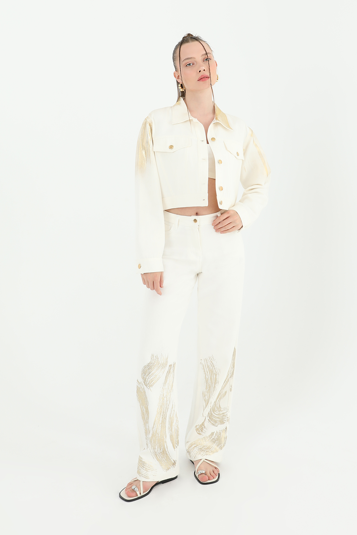 Women's Gilded Trousers - Brand: SOUL - Women & Kids, Baby Clothes Wholesale - TheBS Women