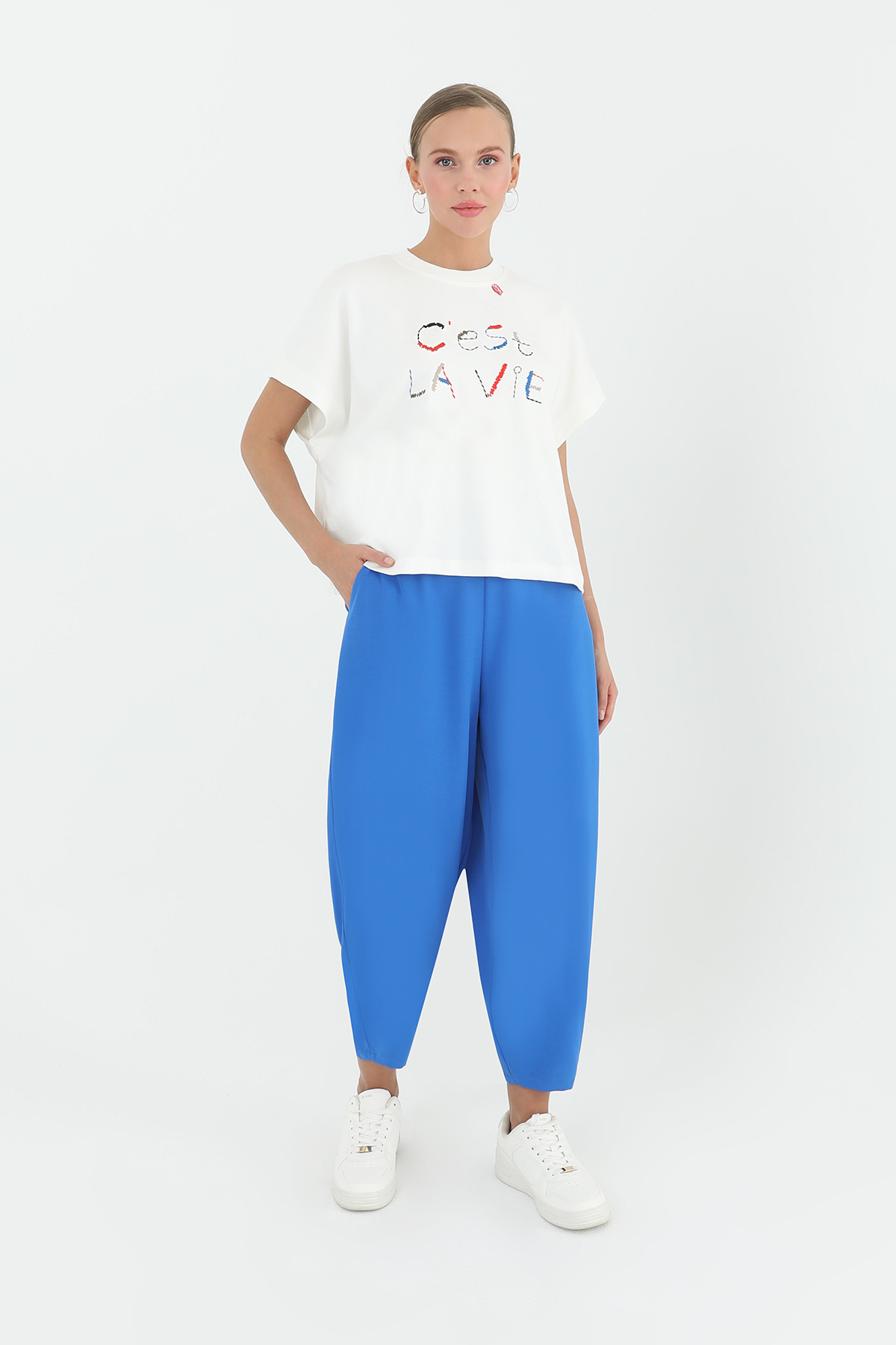 Women Linda Fabric Shalwar Form Trousers - Brand: Puane - Women & Kids, Baby Clothes Wholesale - TheBS Women