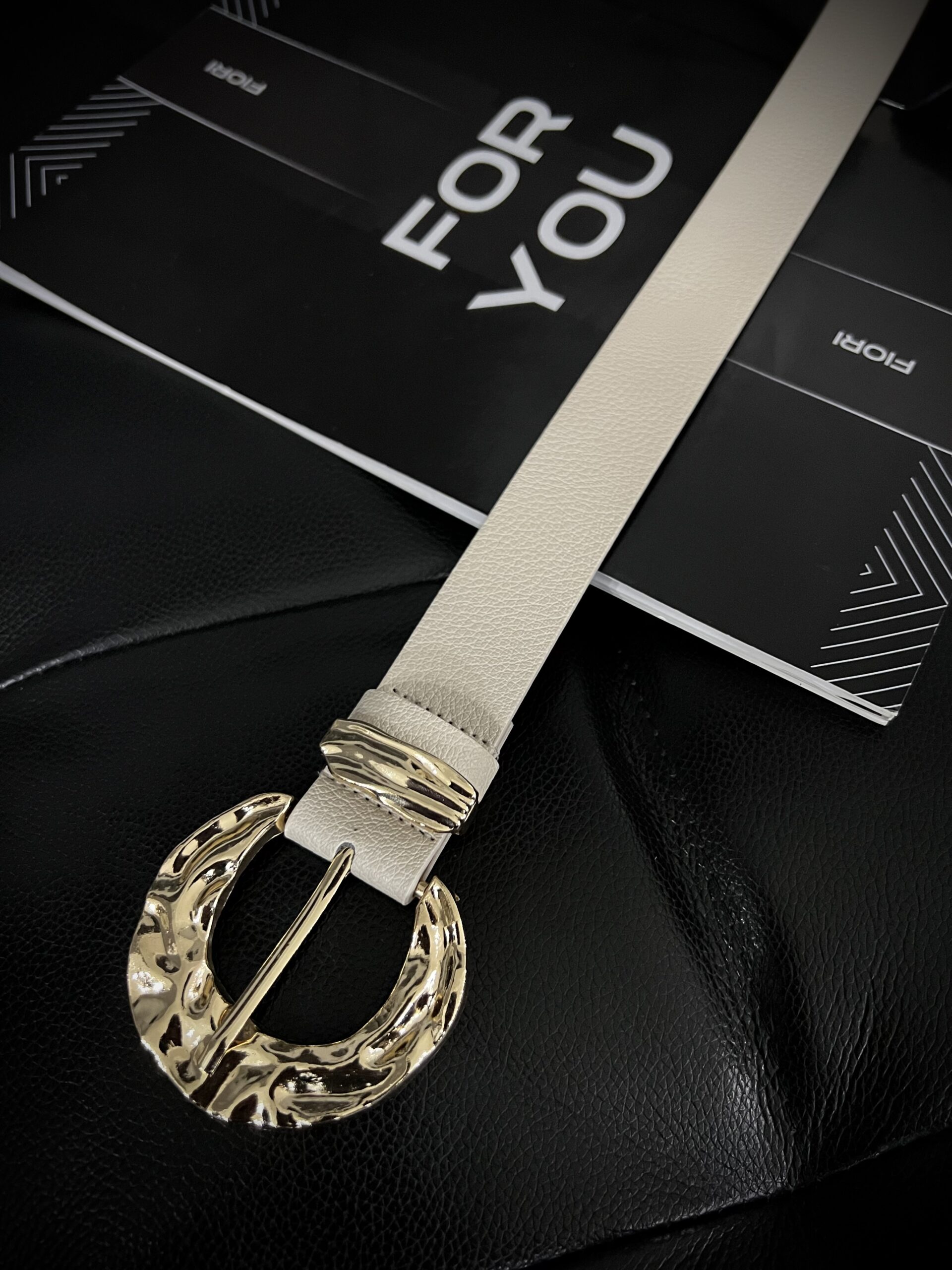 Gold Buckle Gold Cross Women’s Trouser Belt – Brand: Fiori – Women & Kids, Baby Clothes Wholesale – TheBS Women