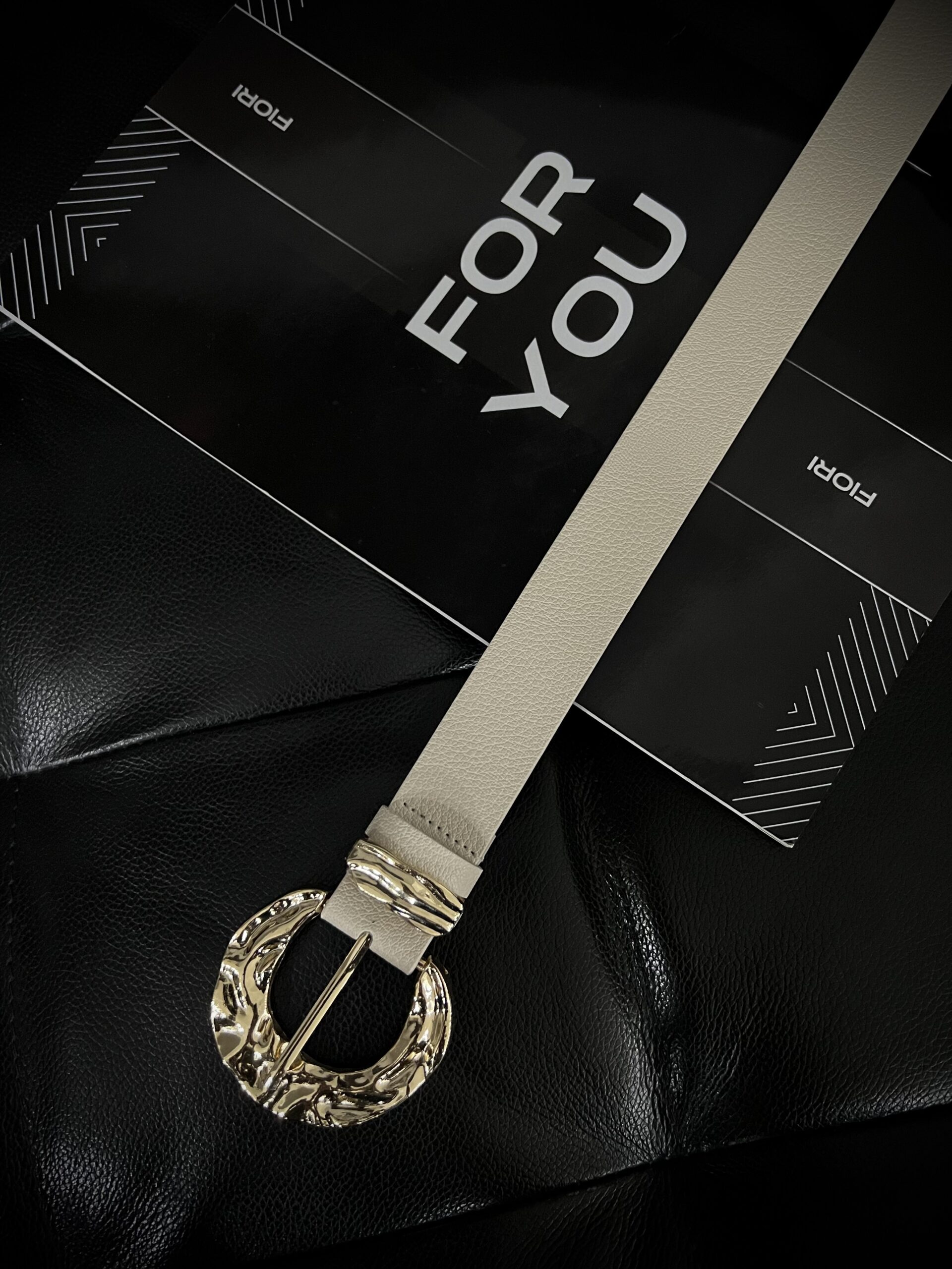 Gold Buckle Gold Cross Women’s Trouser Belt – Brand: Fiori – Women & Kids, Baby Clothes Wholesale – TheBS Women