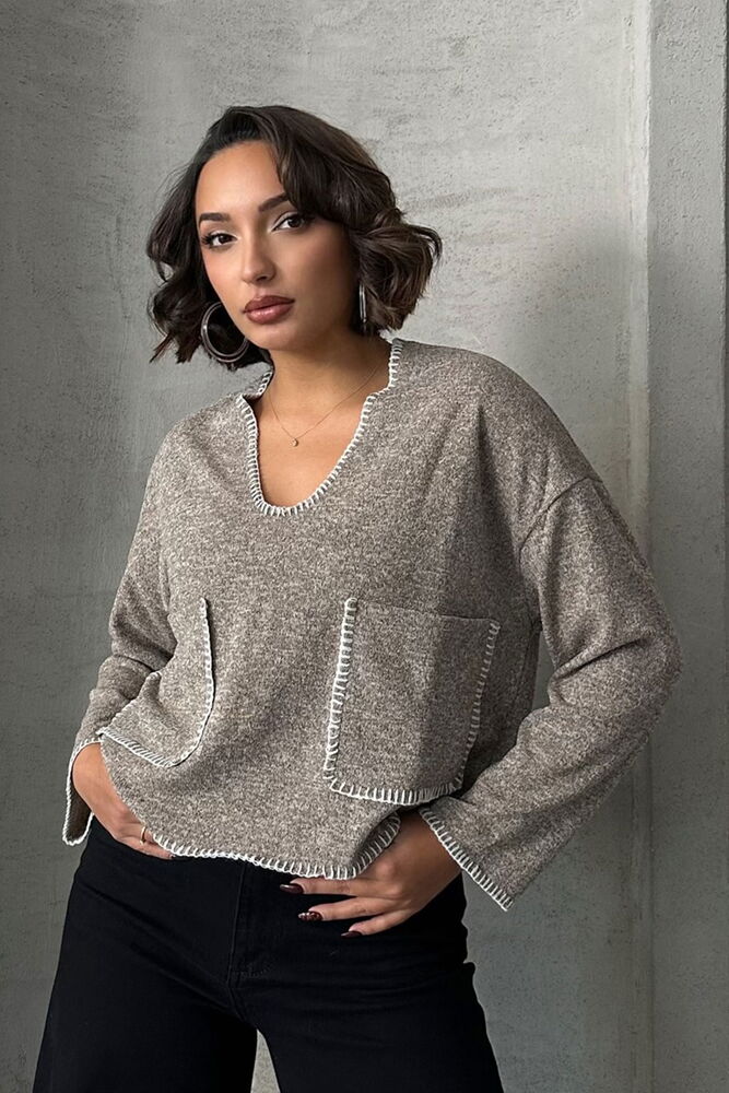 Shepherd Stitched Knitwear Wholesale Blouse F1652 - Brand: Topshow - Women & Kids, Baby Clothes Wholesale - TheBS Women