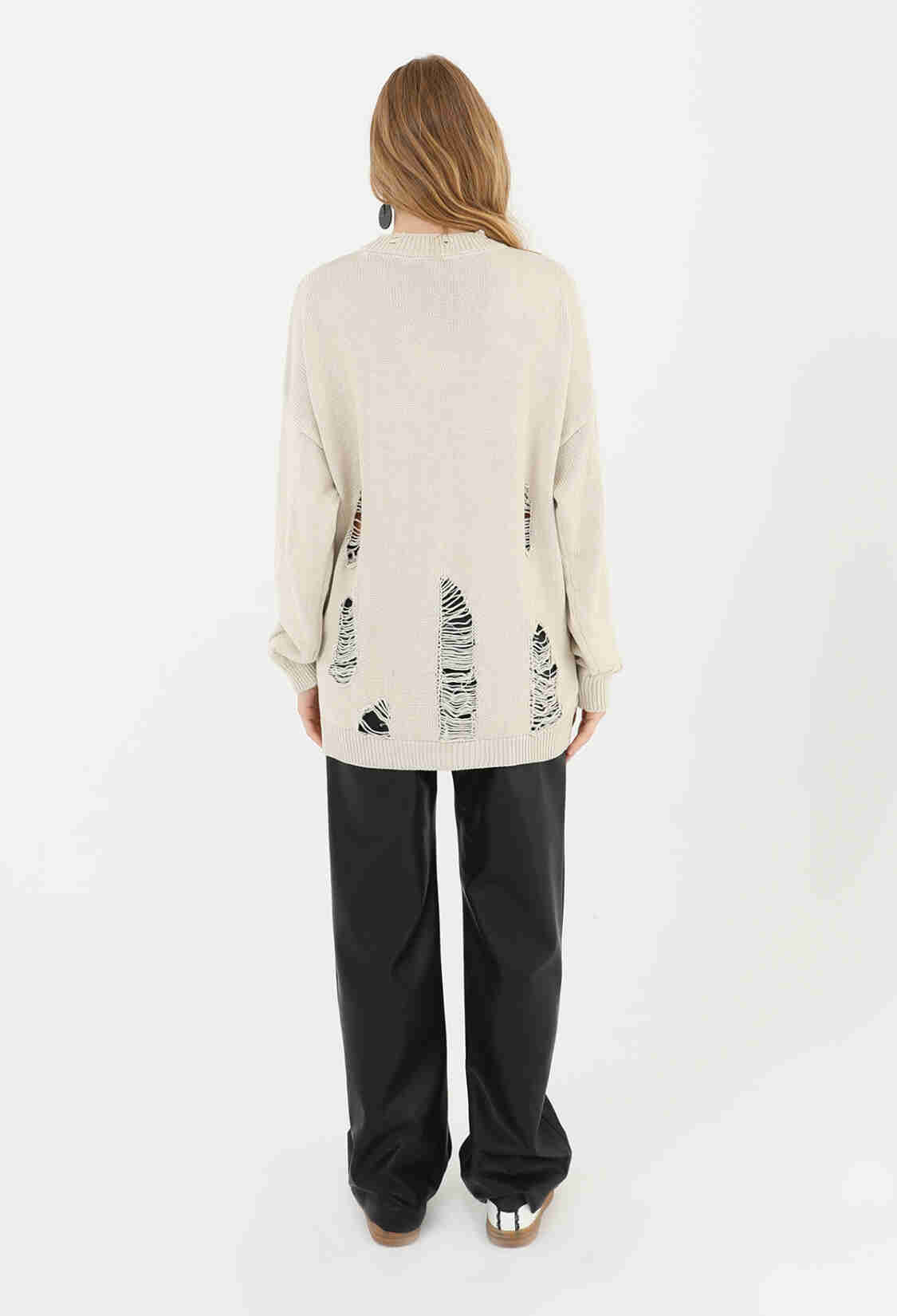 Ripped Knit Tunic - Brand: SOUL - Women & Kids, Baby Clothes Wholesale - TheBS Women