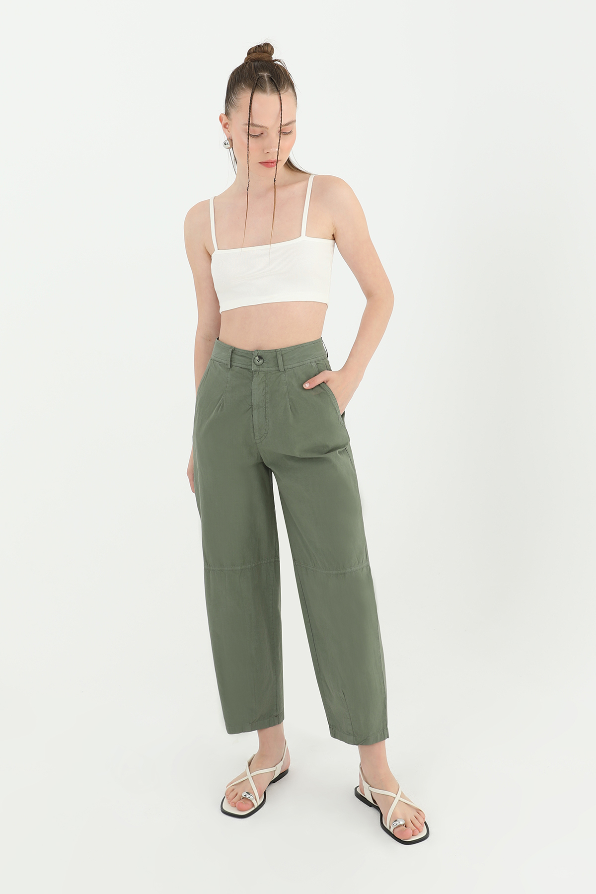 High Waist Pocket Trousers - Brand: SOUL - Women & Kids, Baby Clothes Wholesale - TheBS Women