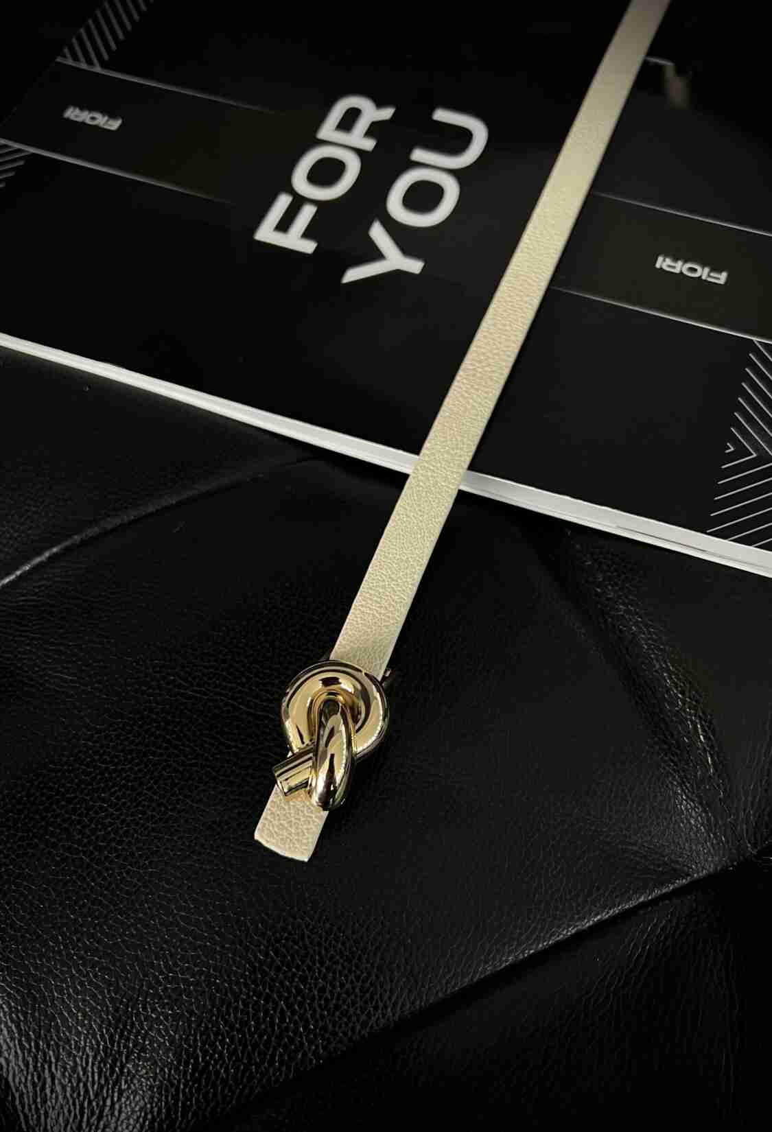 Fiori Knitted Buckle Thin Women's Belt - Brand: Fiori - Women & Kids, Baby Clothes Wholesale - TheBS Women