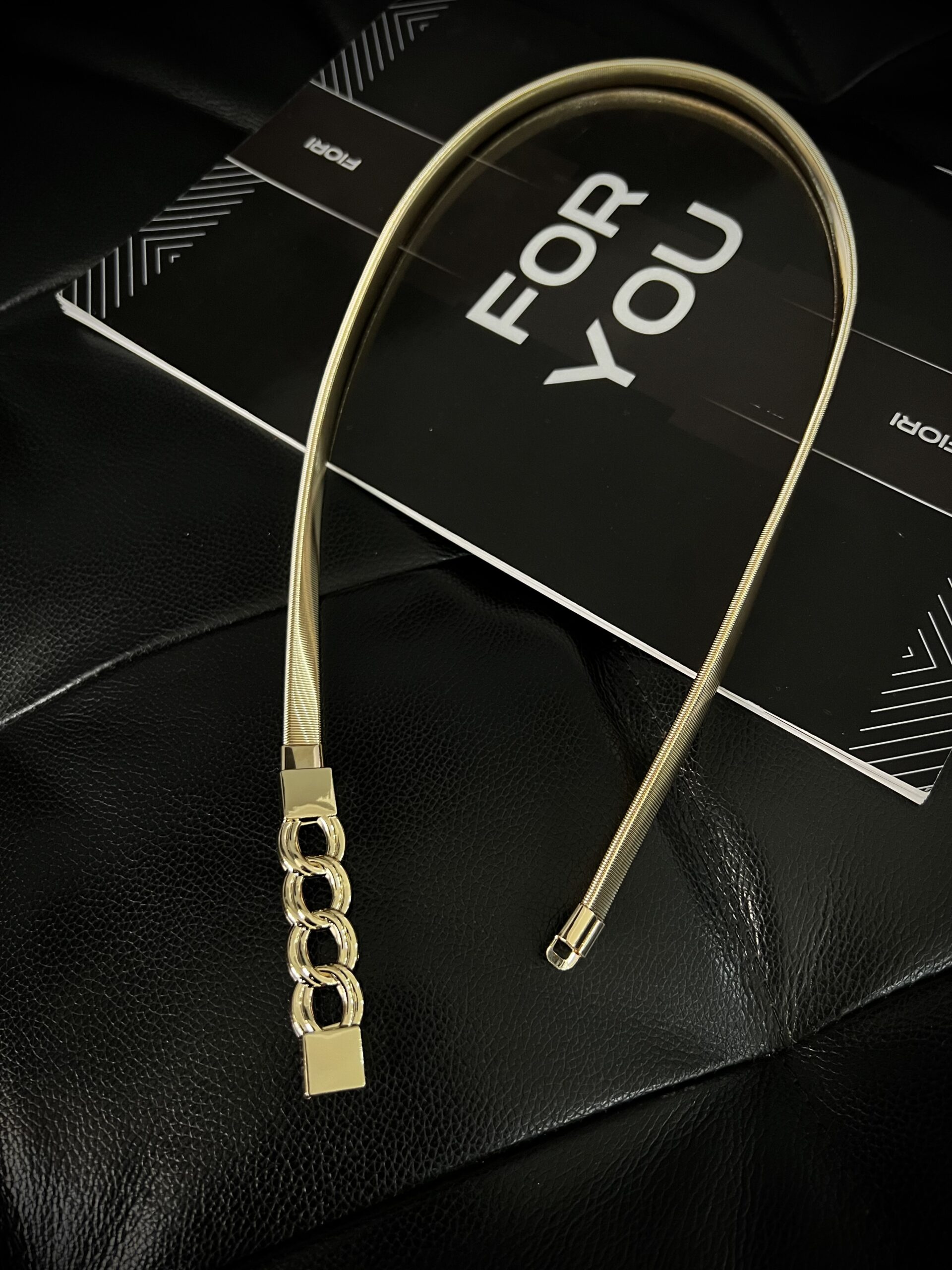 Fiori Chain Detail Spring Women's Belt - Brand: Fiori - Women & Kids, Baby Clothes Wholesale - TheBS Women