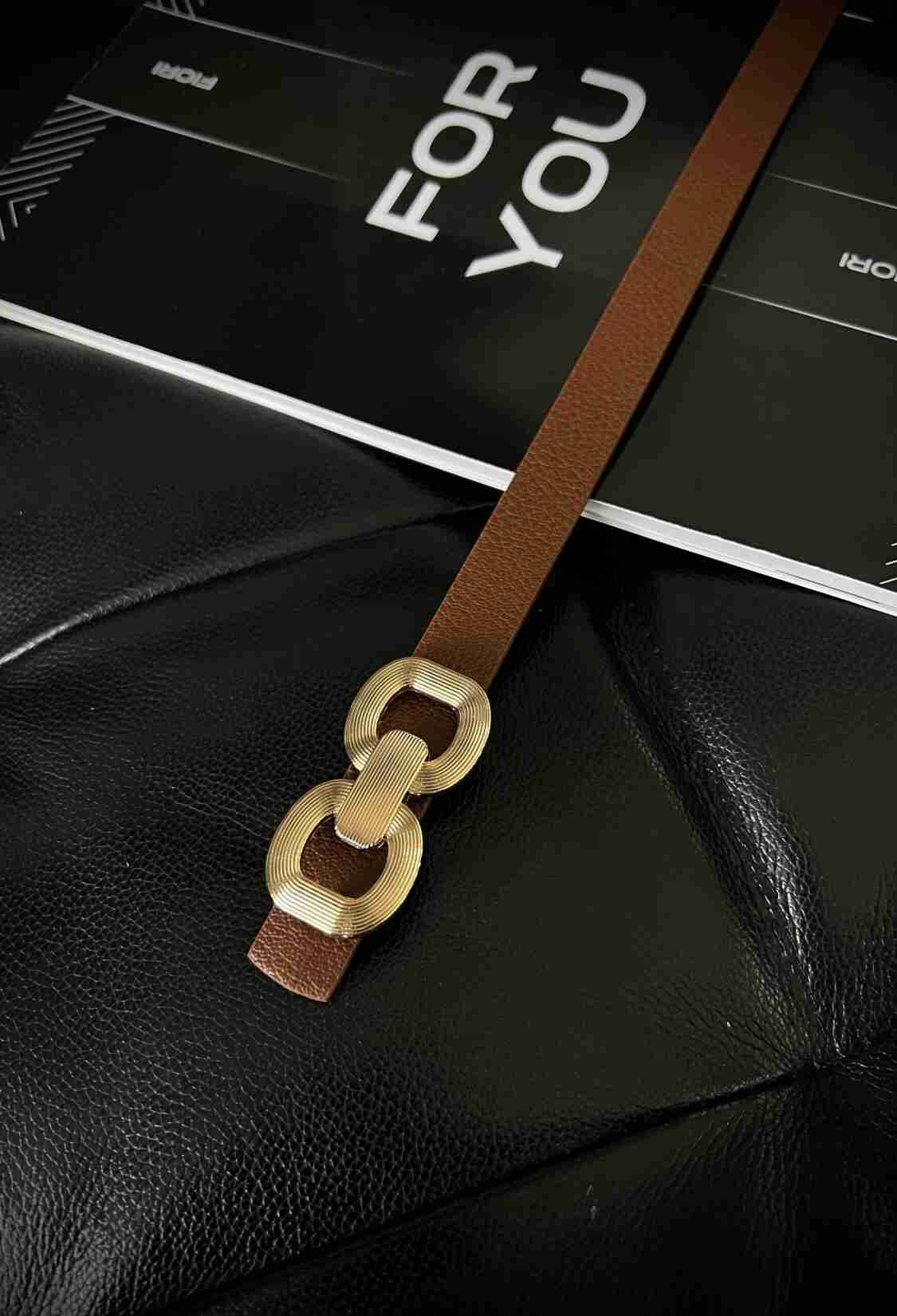 Double Buckle Women's Belt - Brand: Fiori - Women & Kids, Baby Clothes Wholesale - TheBS Women