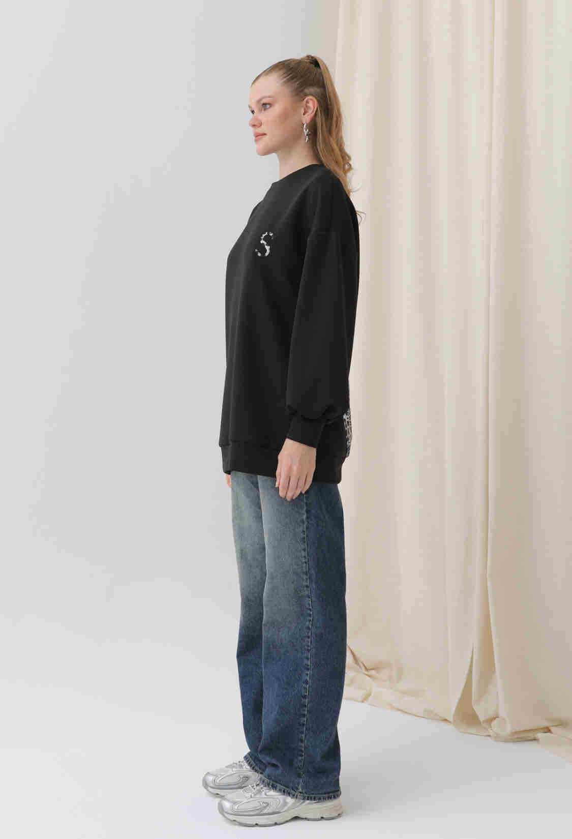 Women's Back Leopard Detail Sweatshirt - Brand: SOUL - Women & Kids, Baby Clothes Wholesale - TheBS Women