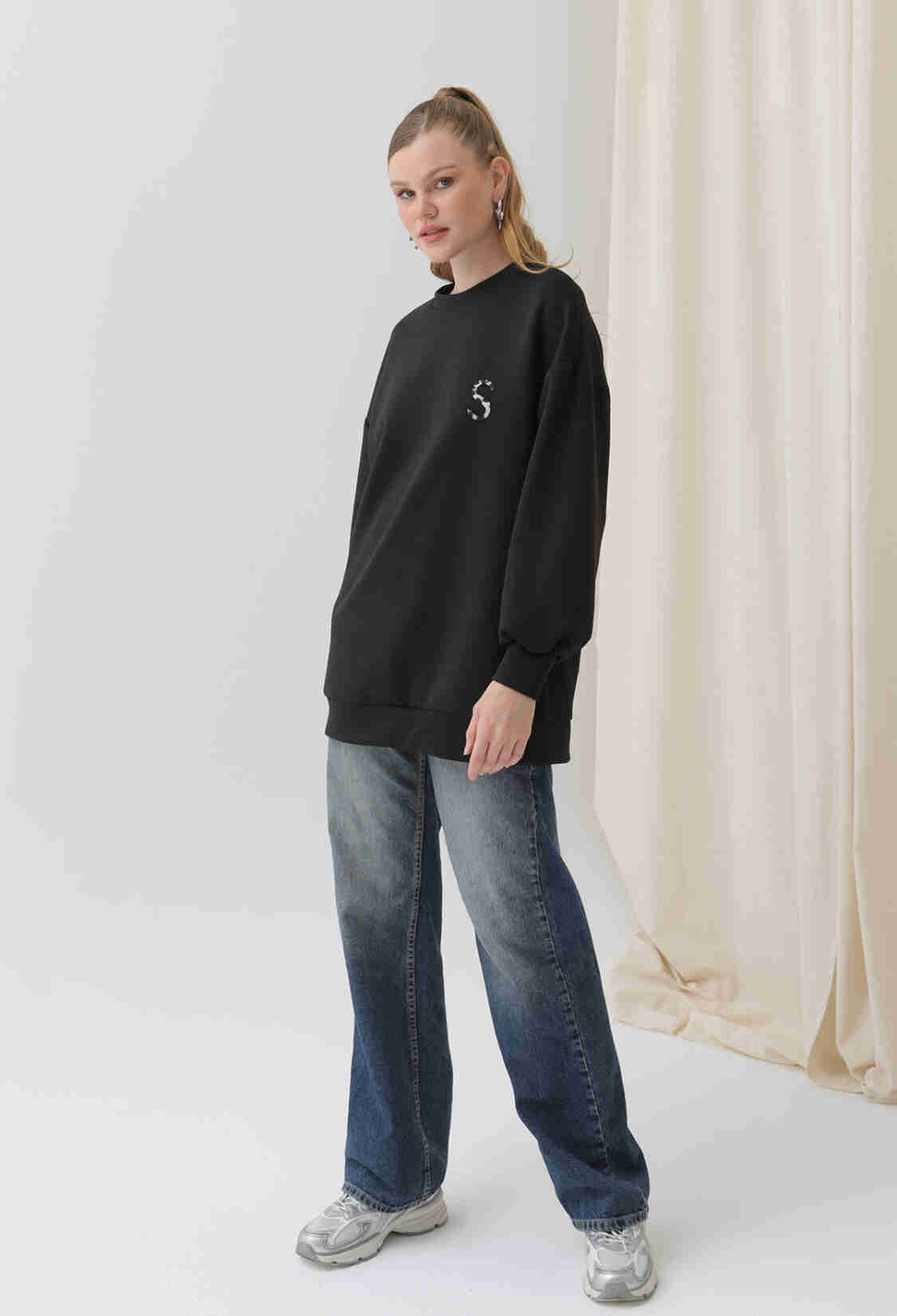 Women's Back Leopard Detail Sweatshirt - Brand: SOUL - Women & Kids, Baby Clothes Wholesale - TheBS Women