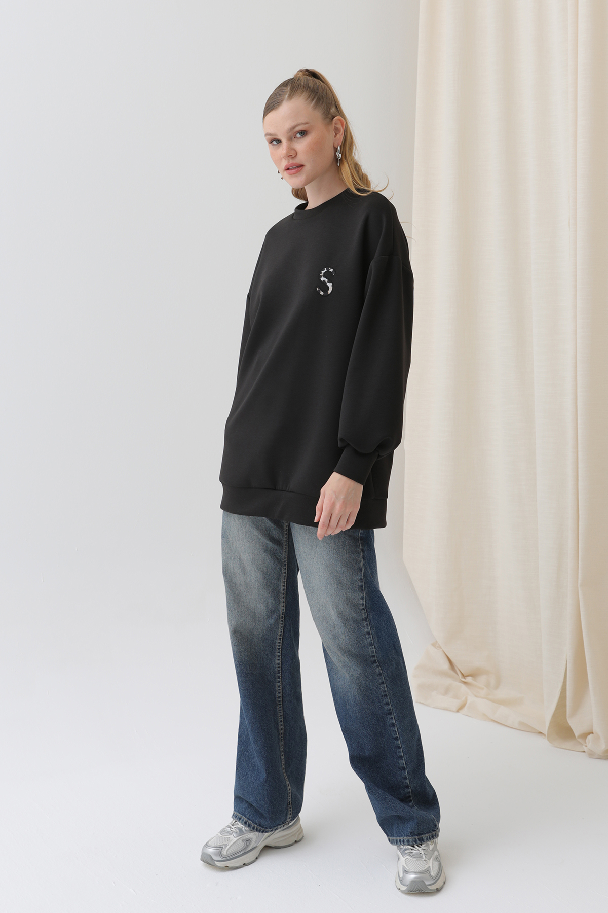 Women's Back Leopard Detail Sweatshirt - Brand: SOUL - Women & Kids, Baby Clothes Wholesale - TheBS Women