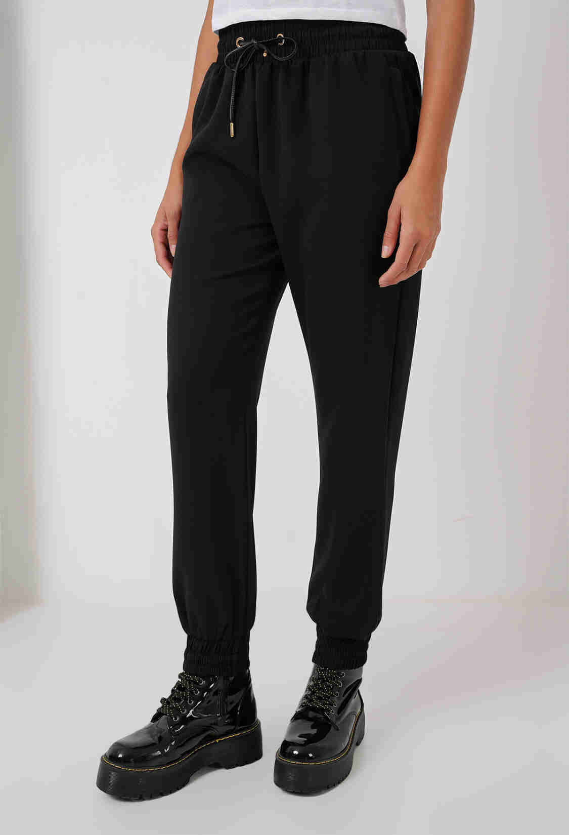 Elasticated Leg Sweatpants - Black - Brand: Bigdart - Women & Kids, Baby Clothes Wholesale - TheBS Women