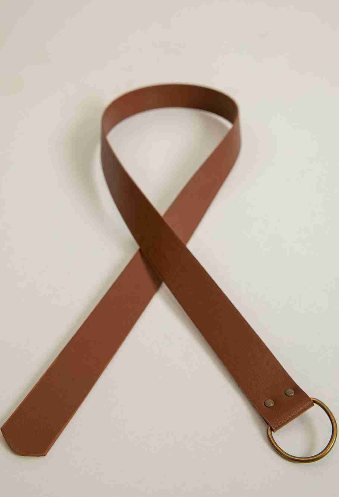 Small Oval Buckle Women's Belt-Tan - Brand: Maxi Modena - Women & Kids, Baby Clothes Wholesale - TheBS Women