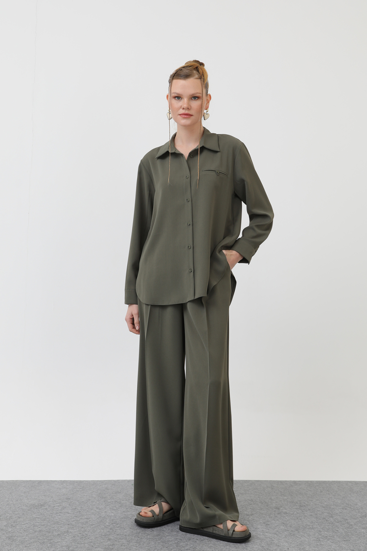 Women's Pocket Detailed Shirt - Brand: SOUL - Women & Kids, Baby Clothes Wholesale - TheBS Women