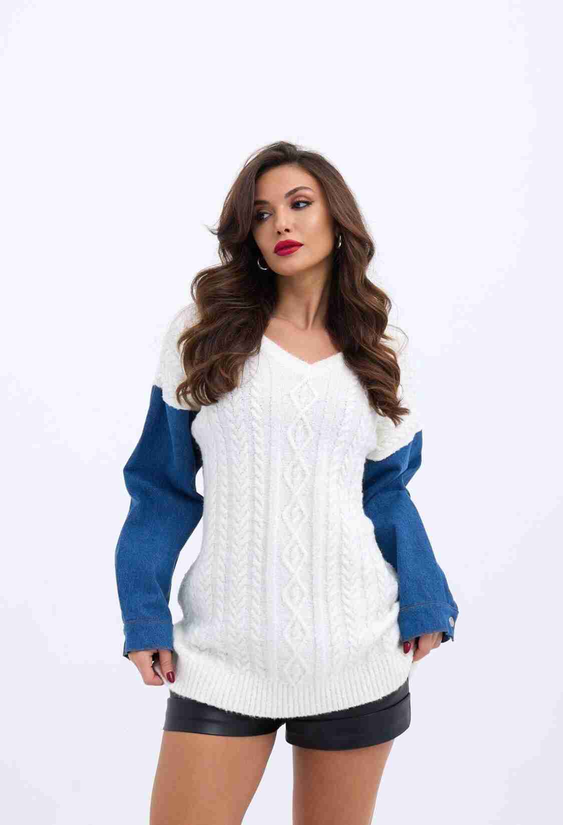 Knitted Jeans - Brand: Fame - Women & Kids, Baby Clothes Wholesale - TheBS Women