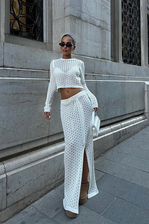 Knitwear Double Skirted Suit - Brand: Sobe Istanbul - Women & Kids, Baby Clothes Wholesale - TheBS Women