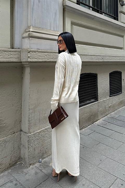 Elegant Long Skirt Set – Brand: Sobe Istanbul – Women & Kids, Baby Clothes Wholesale – TheBS Women