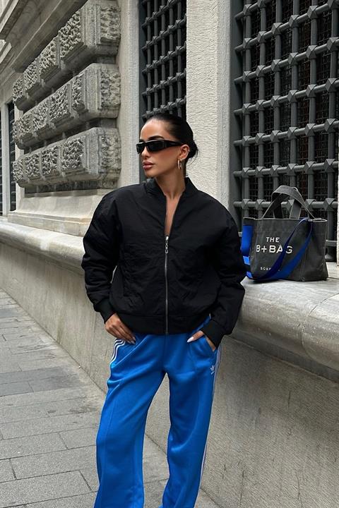 Back Printed Bomber Jacket - Brand: Sobe Istanbul - Women & Kids, Baby Clothes Wholesale - TheBS Women