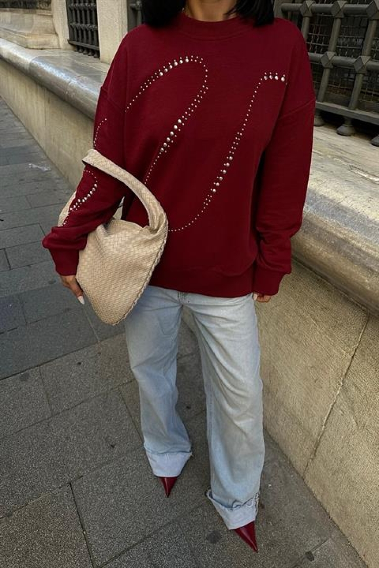 Silver Stone Sweatshirt - Brand: Sobe Istanbul - Women & Kids, Baby Clothes Wholesale - TheBS Women