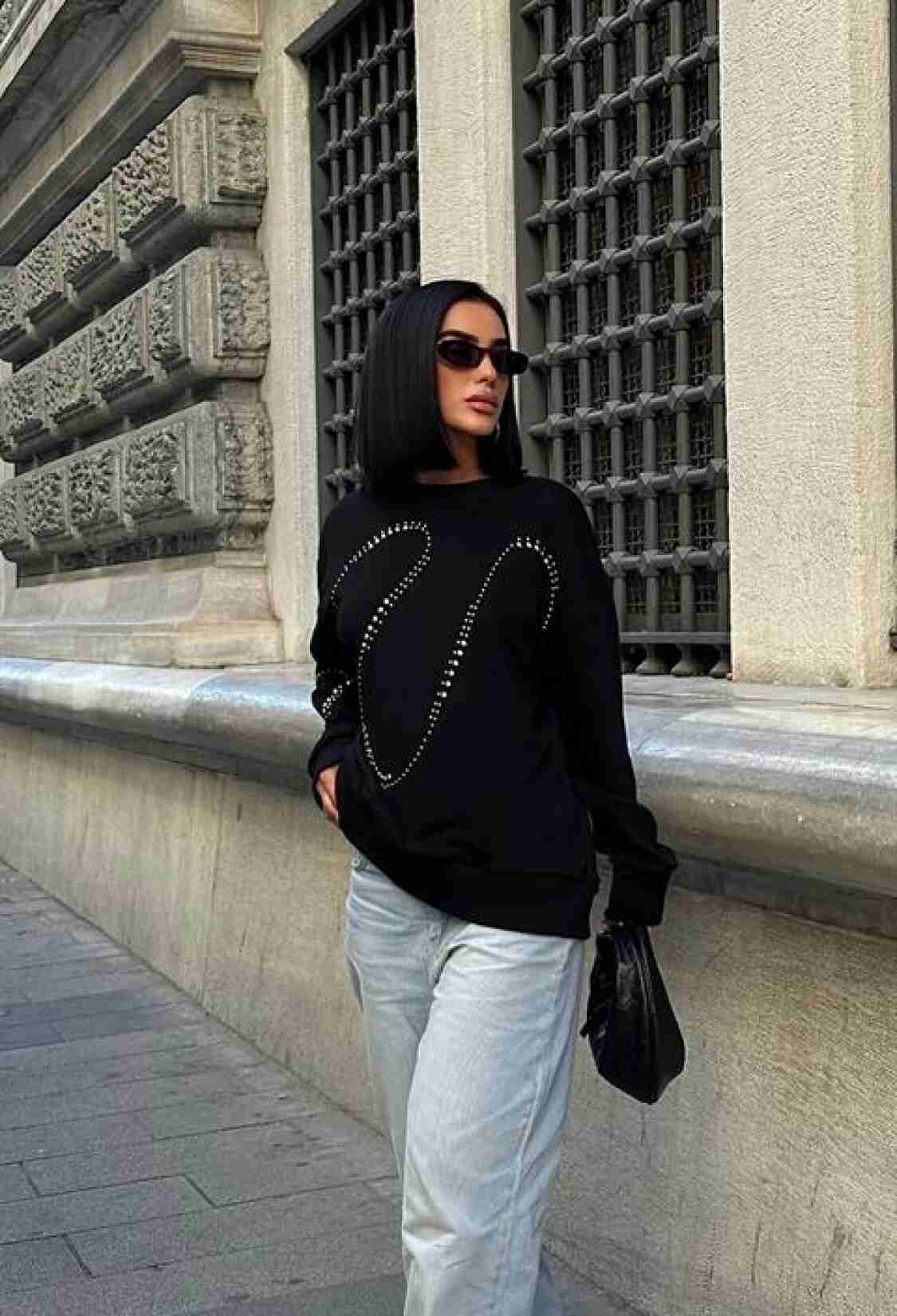 Silver Stone Sweatshirt - Brand: Sobe Istanbul - Women & Kids, Baby Clothes Wholesale - TheBS Women