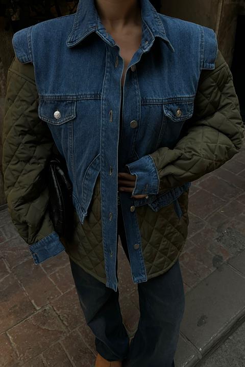 Quilted Jacket With Garnish - Brand: Sobe Istanbul - Women & Kids, Baby Clothes Wholesale - TheBS Women