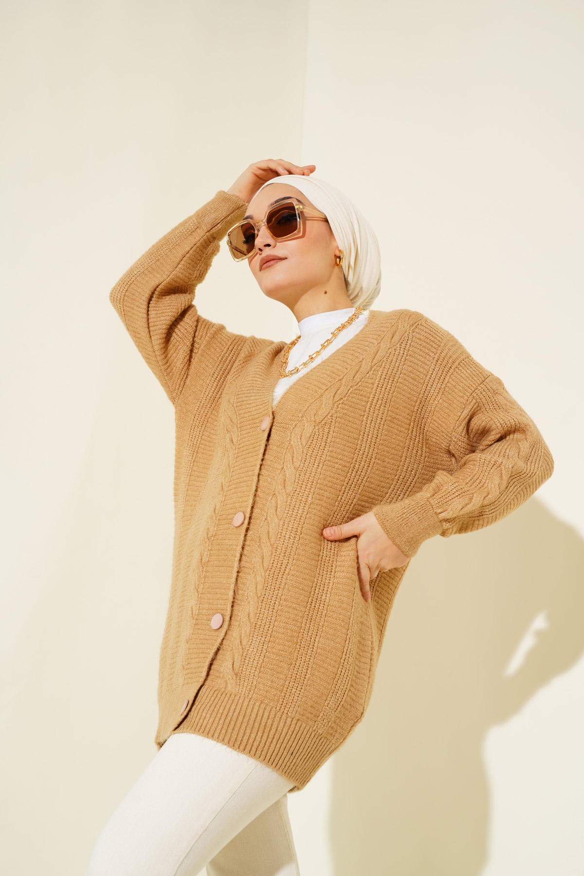 Hijab Knitwear Cardigan - Brand: Bigdart - Women & Kids, Baby Clothes Wholesale - TheBS Women