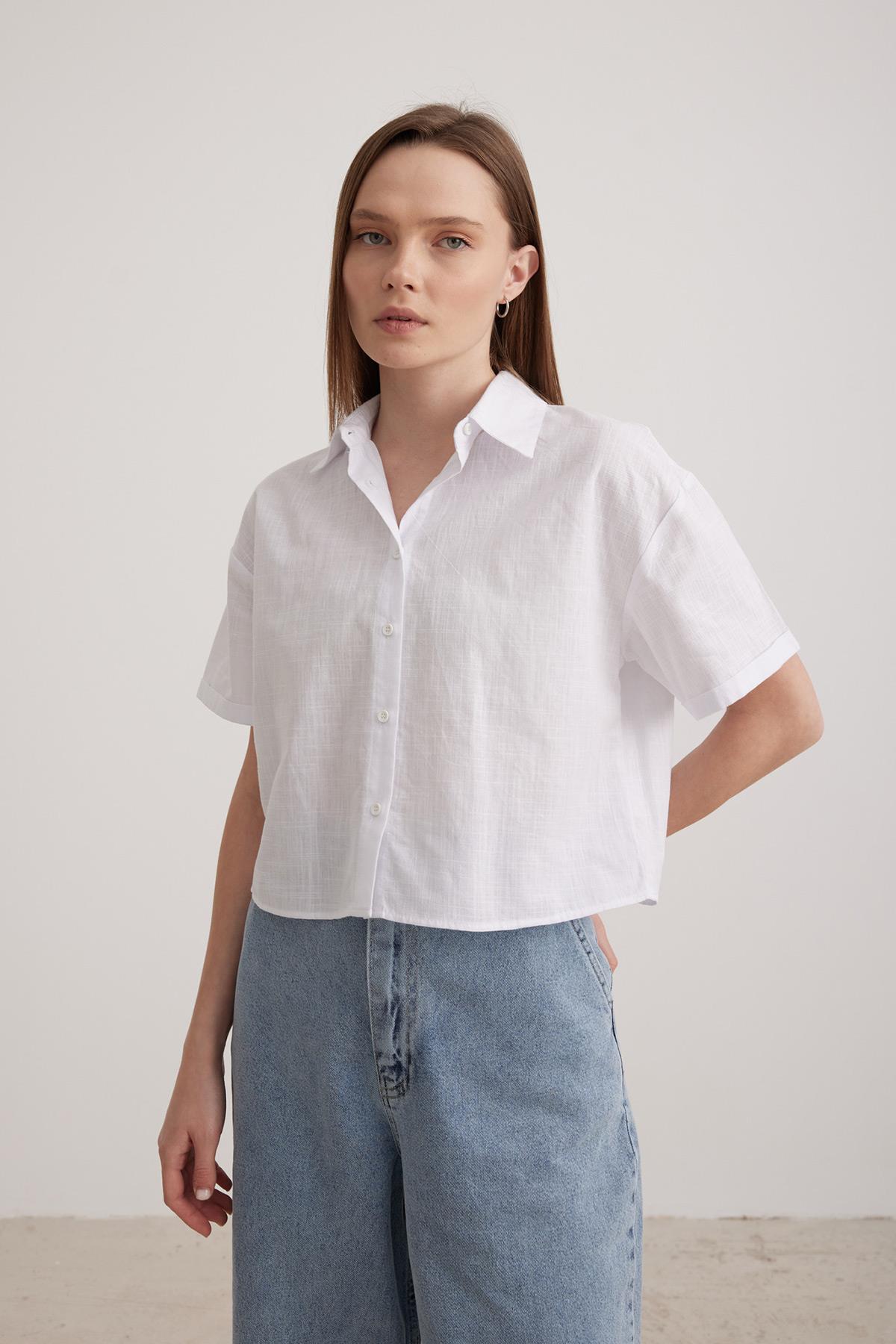 Buttoned Back Women's Shirt - Brand: Levure - Women & Kids, Baby Clothes Wholesale - TheBS Women