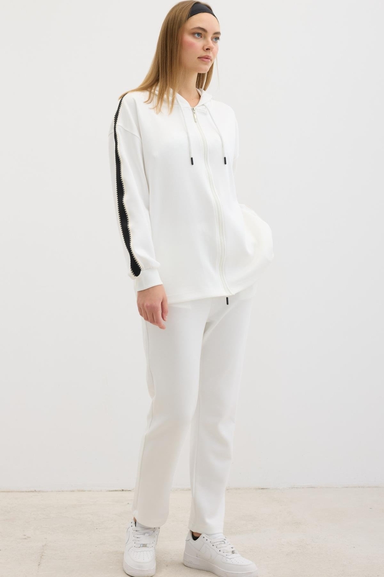 Elastic Waist Cord Detailed Trousers - Brand: Levure - Women & Kids, Baby Clothes Wholesale - TheBS Women