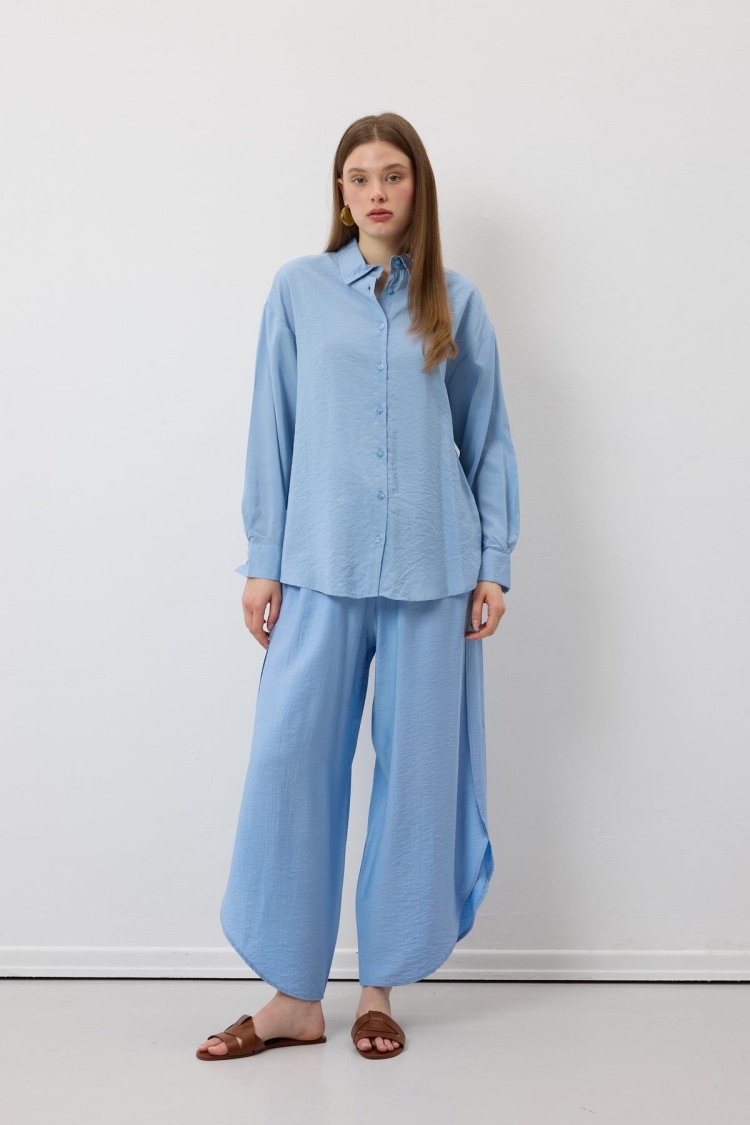 Elastic Waist Slit Pants - Brand: Levure - Women & Kids, Baby Clothes Wholesale - TheBS Women
