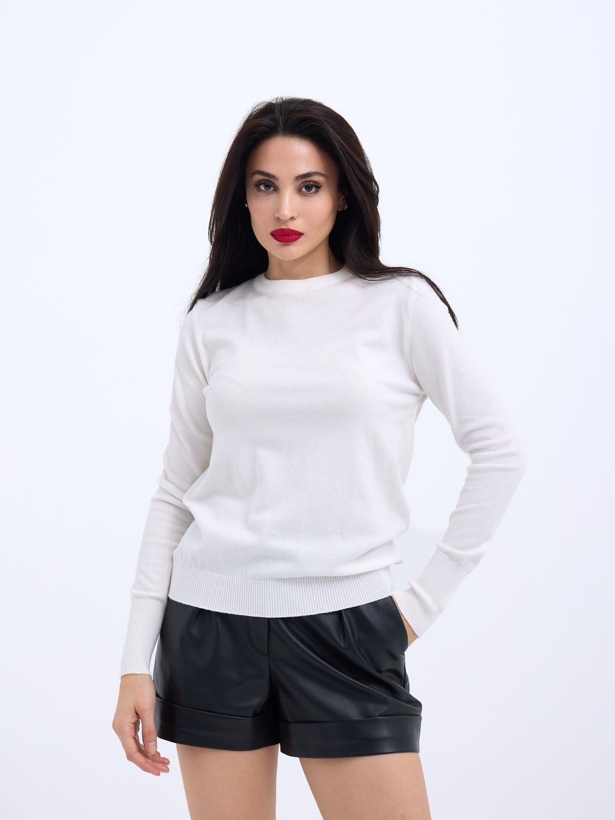Knitted Casual Sweater - Brand: Fame - Women & Kids, Baby Clothes Wholesale - TheBS Women