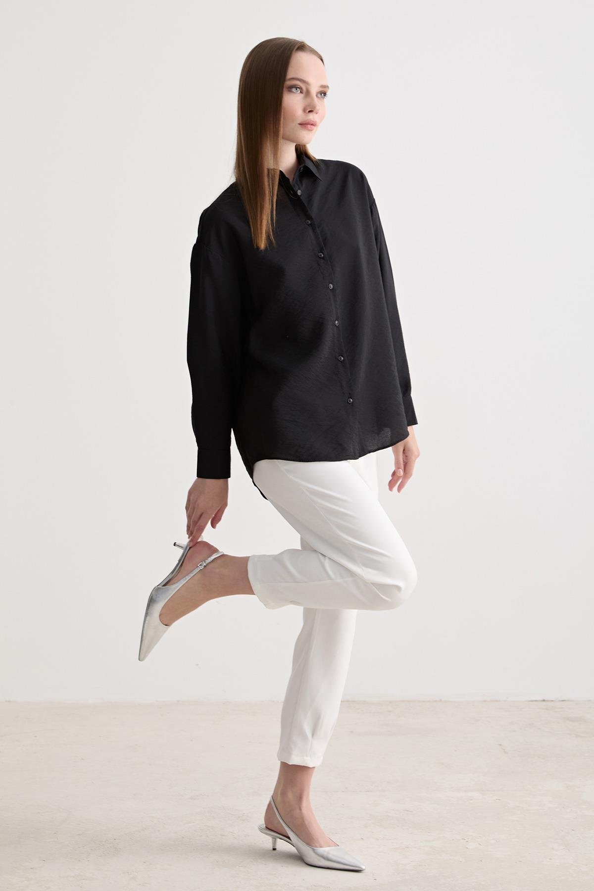 Women's Oversize Modal Shirt - Brand: Levure - Women & Kids, Baby Clothes Wholesale - TheBS Women