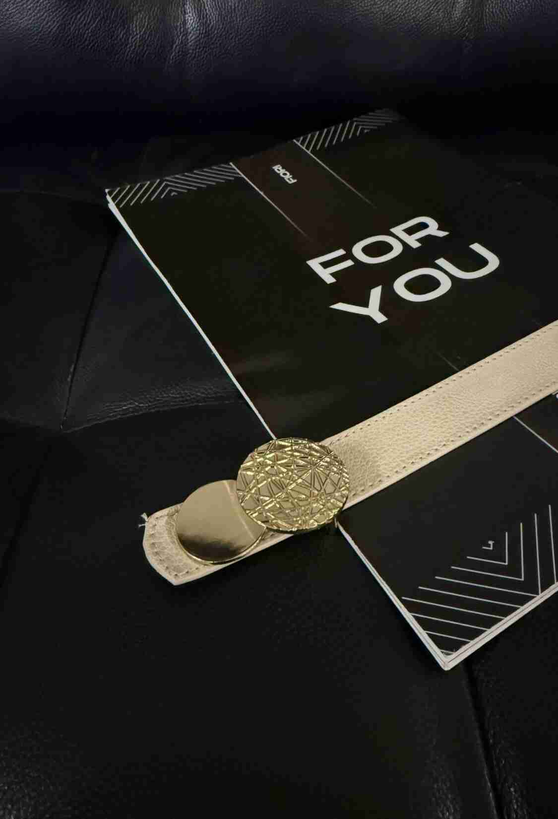 Fiori Round Gold Buckle Women's Belt - Brand: Fiori - Women & Kids, Baby Clothes Wholesale - TheBS Women